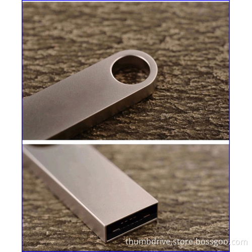 Slim Design Usb Flash Drive 8GB Big Ring